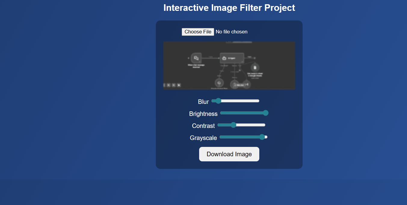 Interactive Image Filter | PixelCraft-Interactive-Image-Filter-Web-App-